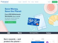 Desktop screenshot for aspiration.com