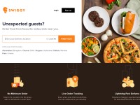 Desktop screenshot for swiggy.com