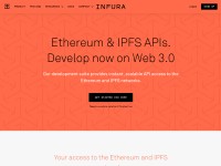 Desktop screenshot for infura.io