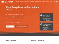 Desktop screenshot for netways.de