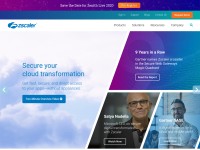 Desktop screenshot for zscaler.com