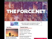 Desktop screenshot for theforce.net