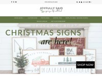 Desktop screenshot for joyfullysaidsigns.com