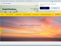 Desktop screenshot for funjet.com