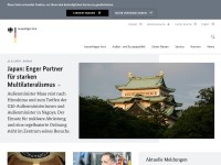 Desktop screenshot for auswaertiges-amt.de
