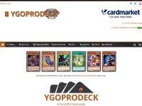 Desktop screenshot for ygoprodeck.com