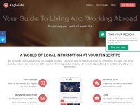 Desktop screenshot for angloinfo.com