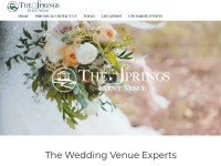 Desktop screenshot for thespringsevents.com