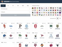 Desktop screenshot for sidearmstats.com