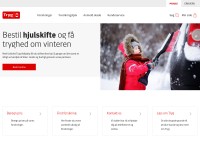 Desktop screenshot for tryg.dk