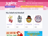 Desktop screenshot for apexembdesigns.com