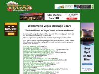 Desktop screenshot for vegasmessageboard.com