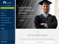 Desktop screenshot for franklin.edu