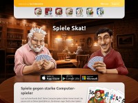 Desktop screenshot for skat-spiel.de