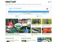 Desktop screenshot for golfalot.com