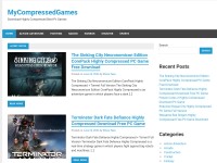 Desktop screenshot for mycompressedgames.com