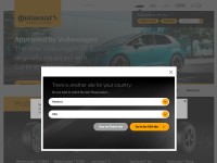 Desktop screenshot for continental-tires.com