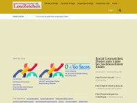 Desktop screenshot for lesezeichen-bookmarking.de