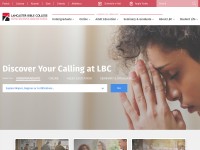 Desktop screenshot for lbc.edu