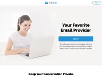 Desktop screenshot for inbox.com