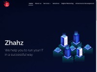 Desktop screenshot for zhahztech.com