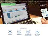 Desktop screenshot for facnote.com