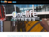 Desktop screenshot for onelifefitness.com