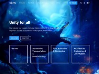Desktop screenshot for unity3d.com