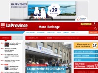 Screenshot of laprovince.be