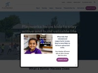 Desktop screenshot for playworks.org