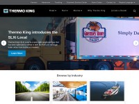 Desktop screenshot for thermoking.com