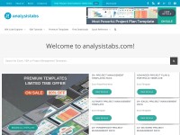 Desktop screenshot for analysistabs.com