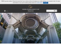 Desktop screenshot for frbsf.org