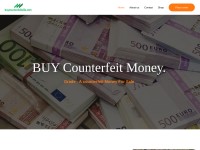 Desktop screenshot for buycounterfeitbills.com