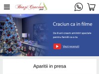 Desktop screenshot for brazicraciun.net