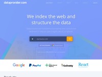 Desktop screenshot for dataprovider.com