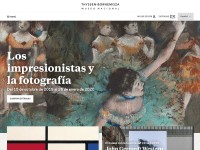 Desktop screenshot for museothyssen.org