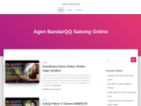 Desktop screenshot for sakongbandarqq.com