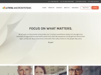 Desktop screenshot for litera.com