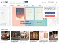 Desktop screenshot for pinkoi.com