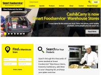 Desktop screenshot for smartfoodservice.com