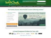 Desktop screenshot for softchalk.com