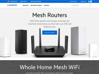 Desktop screenshot for linksys.com