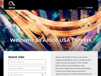 Desktop screenshot for alticeusacareers.com