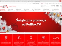 Desktop screenshot for polbox.tv