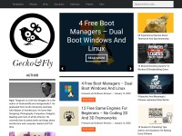 Desktop screenshot for geckoandfly.com