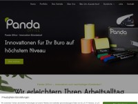 Desktop screenshot for panda-office.at
