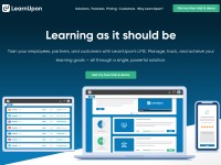 Desktop screenshot for learnupon.com