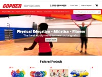 Desktop screenshot for gophersport.com