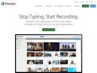 Desktop screenshot for panopto.com
